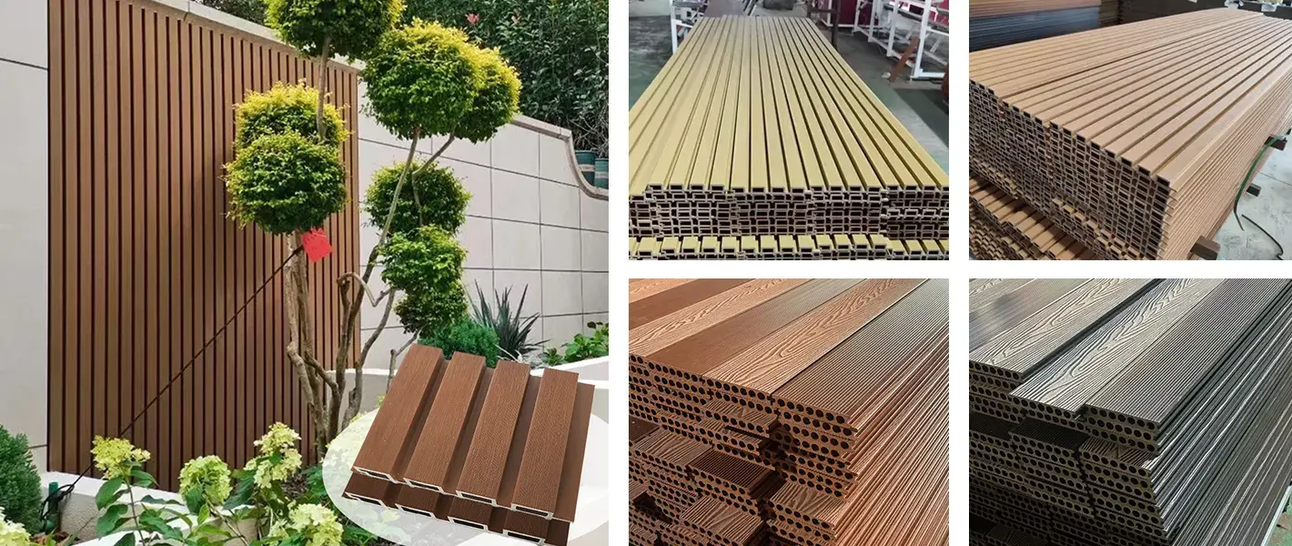 wpc slatted cladding for outdoor Application wpc slatted cladding for outdoor Application