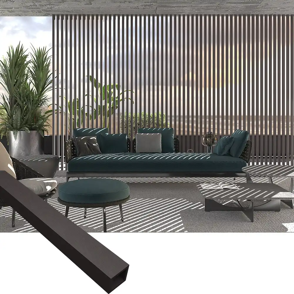 WPC Timber Tube Fire Rated 