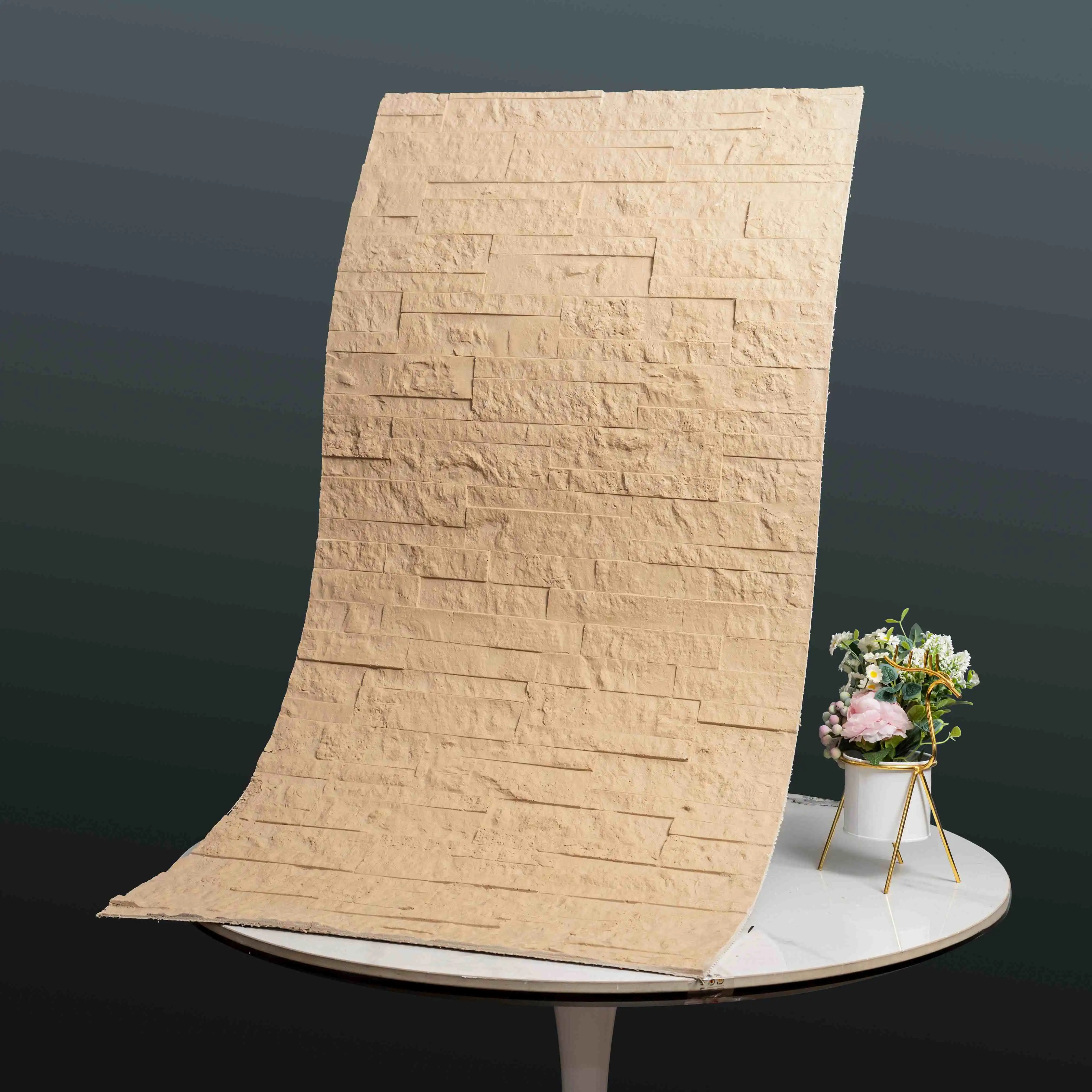  Wood Grain & Marble Effect Soft Stone - Diverse Aesthetic Options