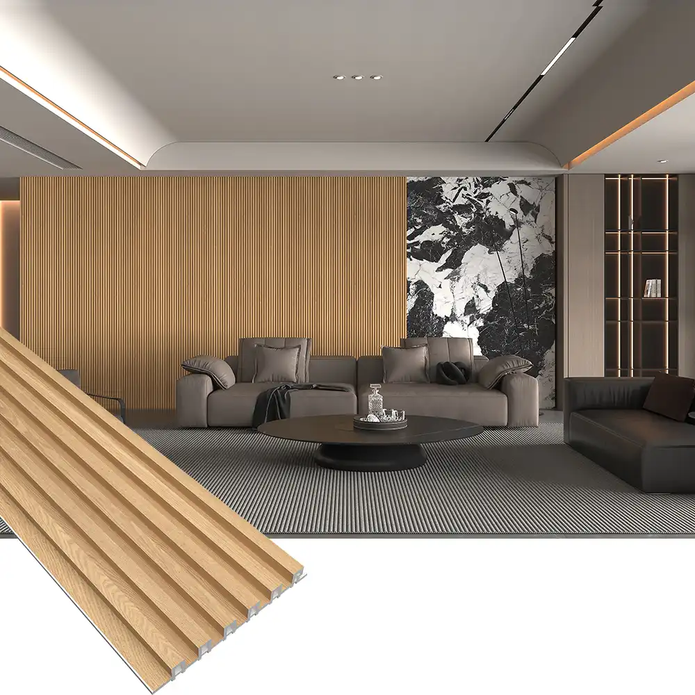 WPC Real-wood-like Indoor Wall Panel 