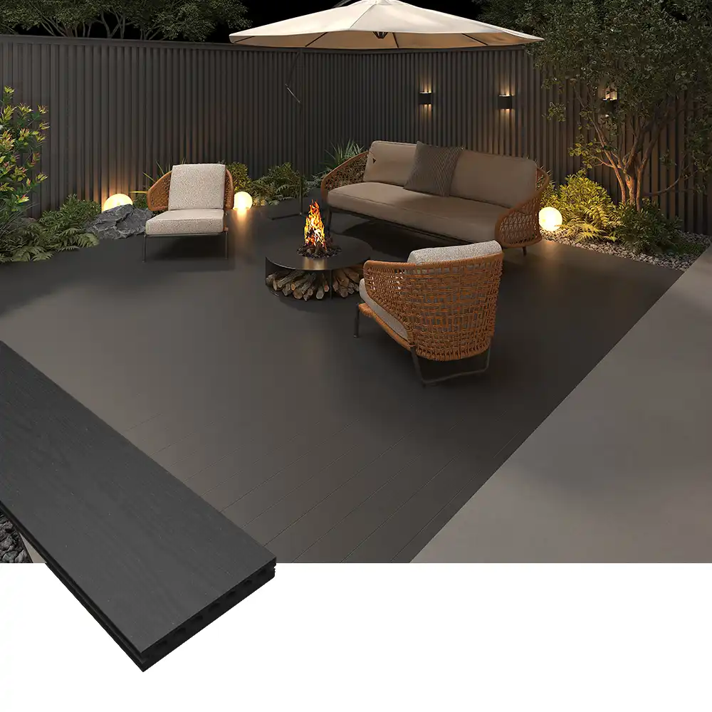 Wood Grain WPC Decking - Realistic Texture, Natural Wood Look​