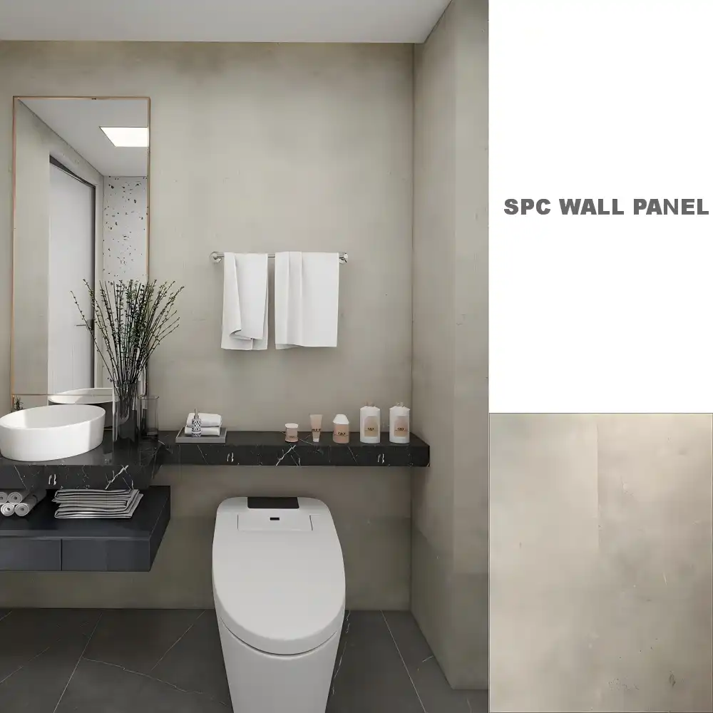 3D Wood Grain SPC Wallboard - Modern Decorative Interior Panels