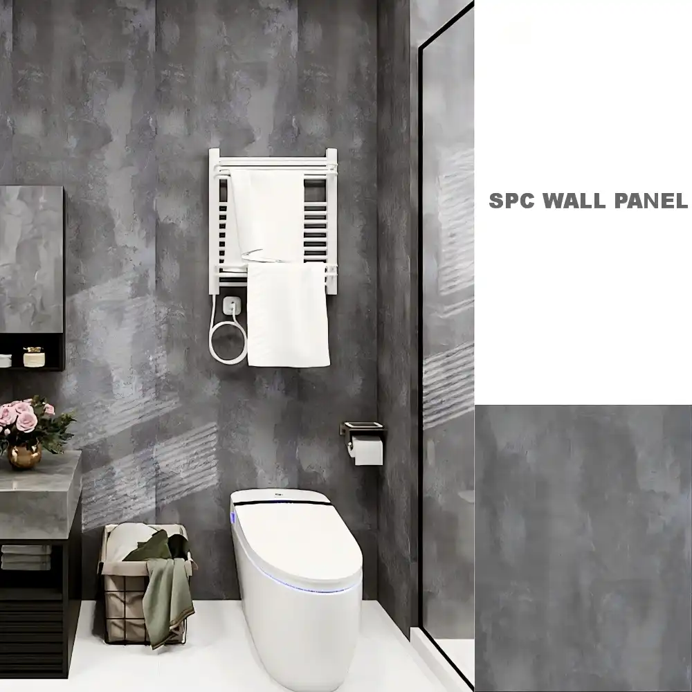 Waterproof SPC Wall Panels - Click Lock System for Bathroom & Kitchen