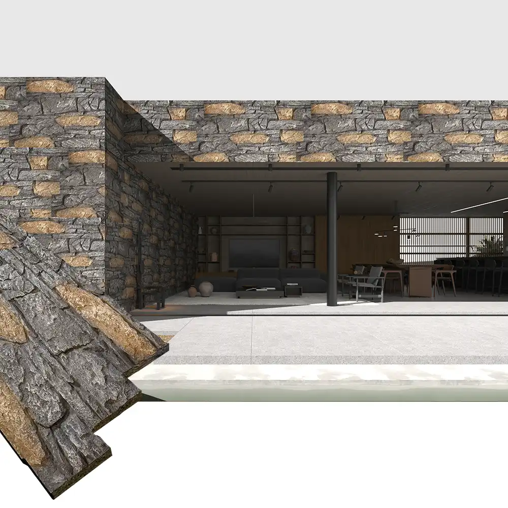 Exterior Faux Stone Panels