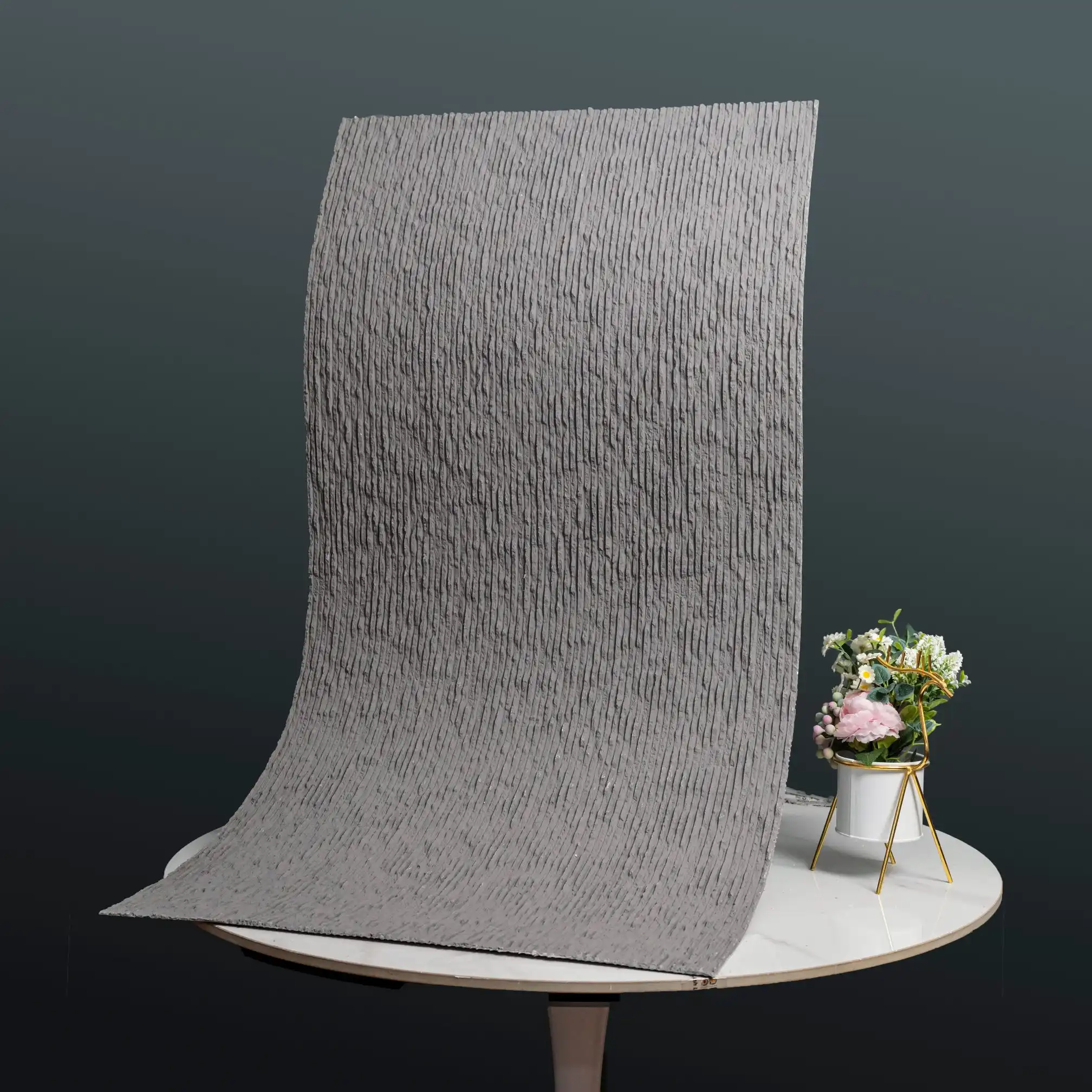 Class A Fire-Rated Soft Stone Wall Panel - Safe for Interior & Exterior Use