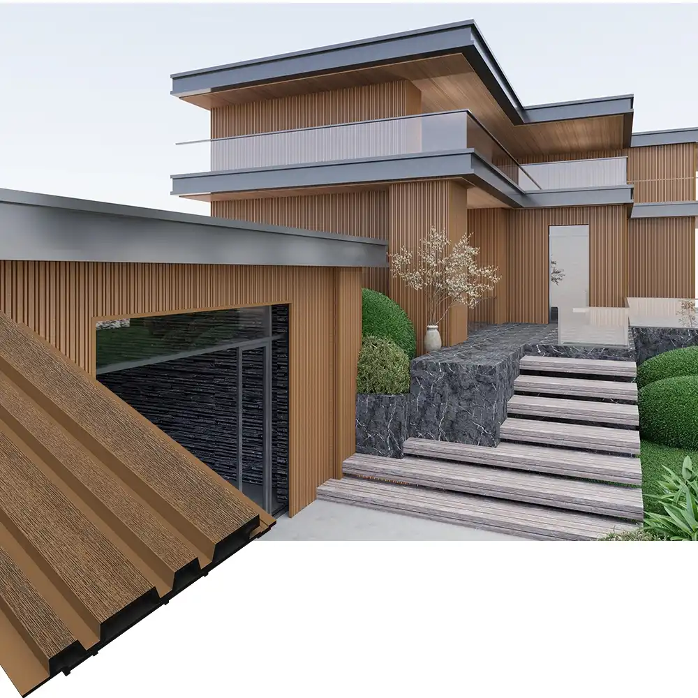 Various models of wpc panels exterior