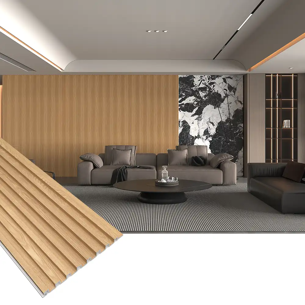 Wood WPC Wall Panel Waterproof And Fireproof