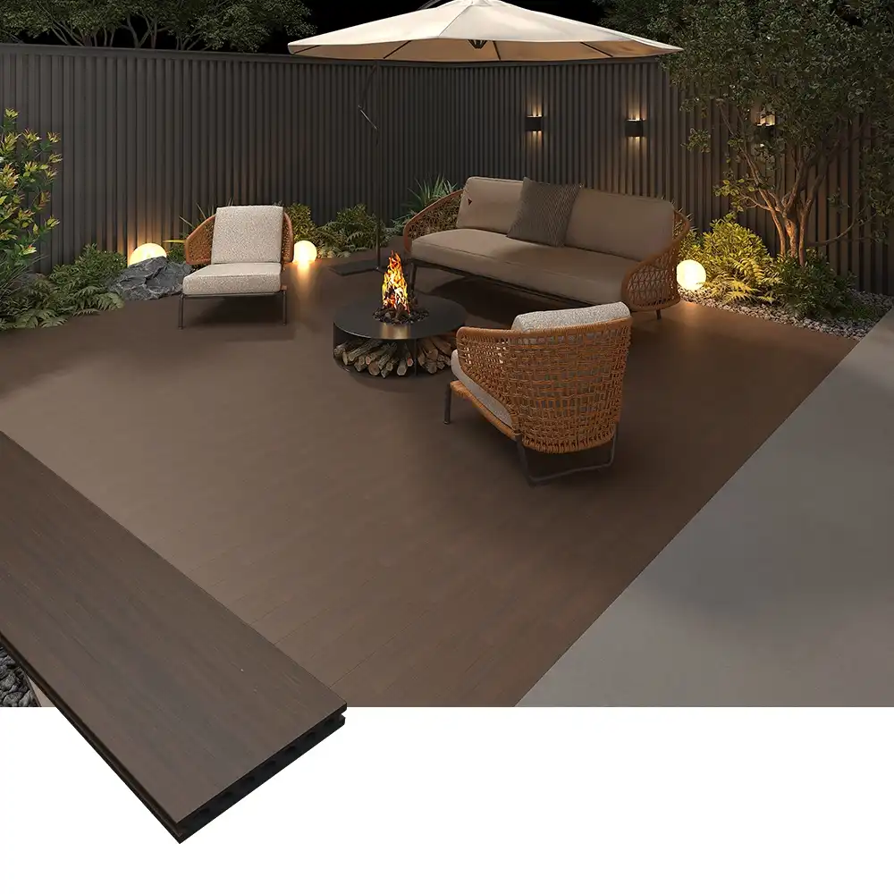 Eco-Friendly WPC Decking - Made with Recycled Materials, Zero Formaldehyde